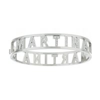 Bracciale Urania Preziosi Donna Nomi e lettere in Acciaio BRMARTINA - BRMARTINA